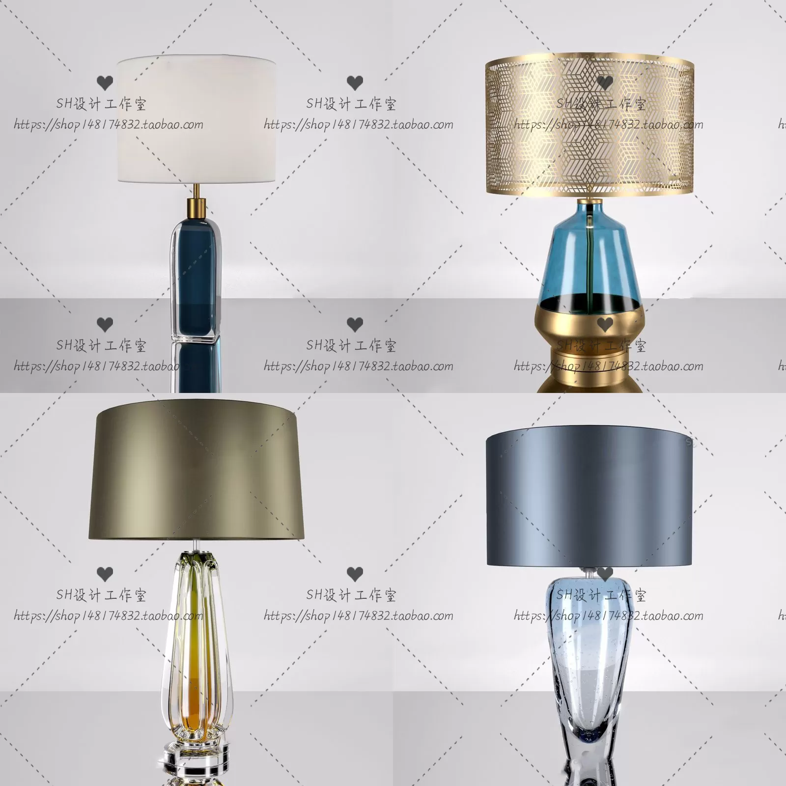 Table Lamps – 3D Models – 0022
