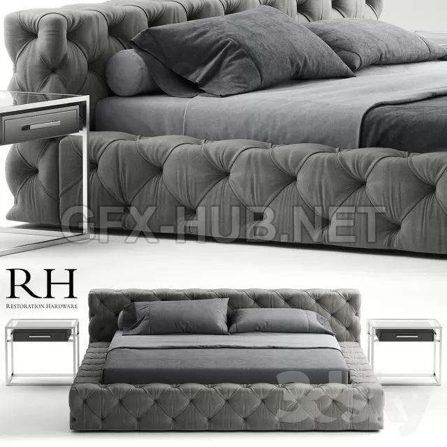 Bed RH Soho Bed – 207759