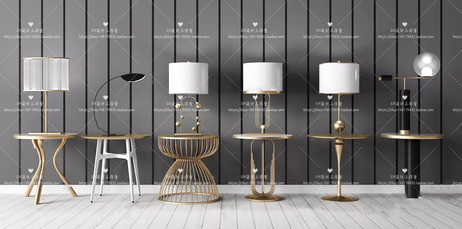 Table Lamps – 3D Models – 0071