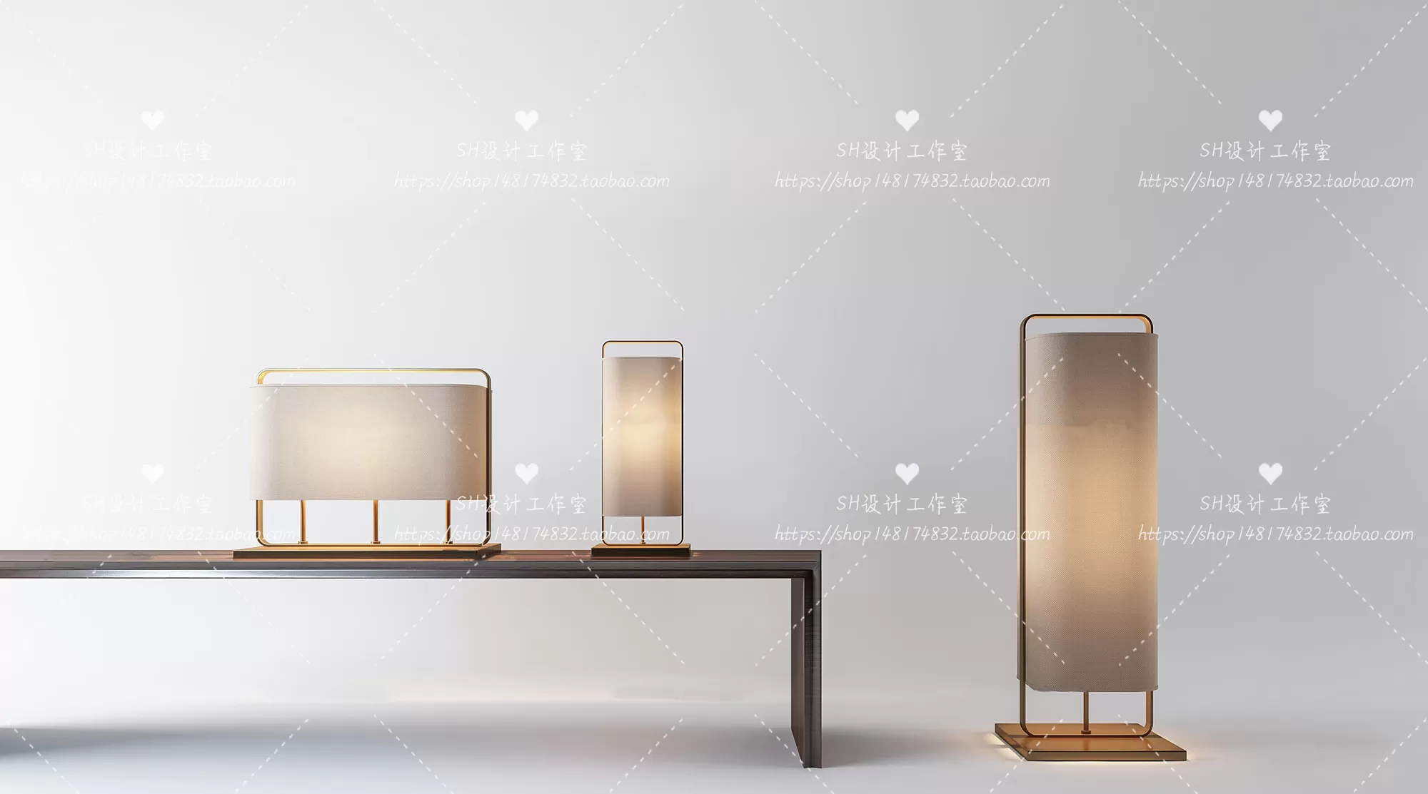 Table Lamps – 3D Models – 0088