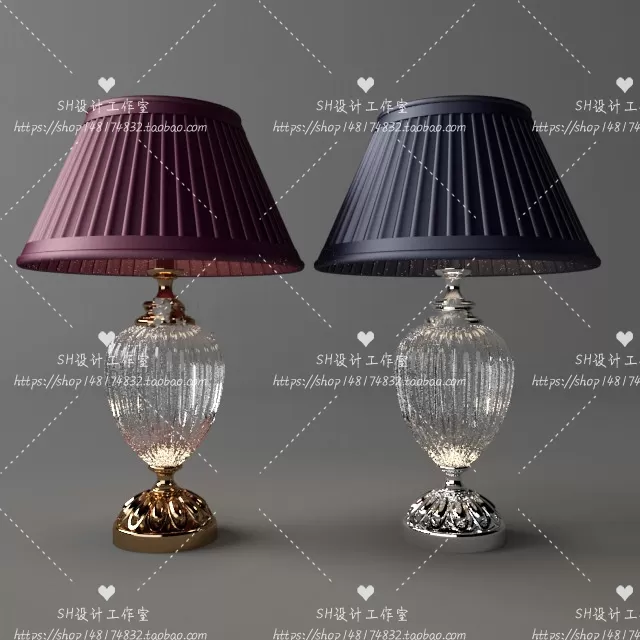 Table Lamps – 3D Models – 0095