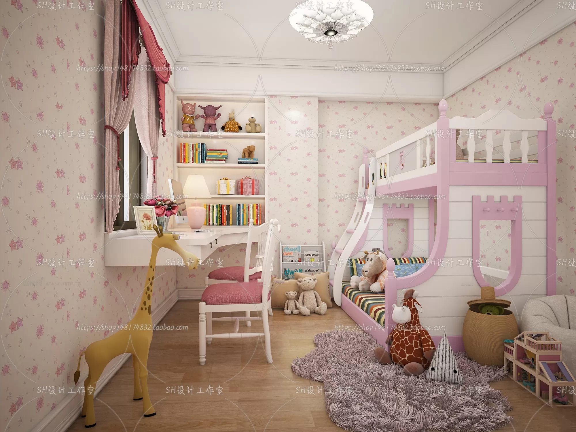 Childrens Bed – 3D Models – 0022