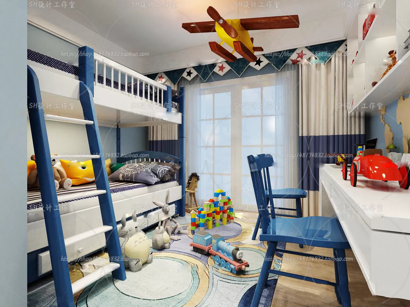 Childrens Bed – 3D Models – 0043