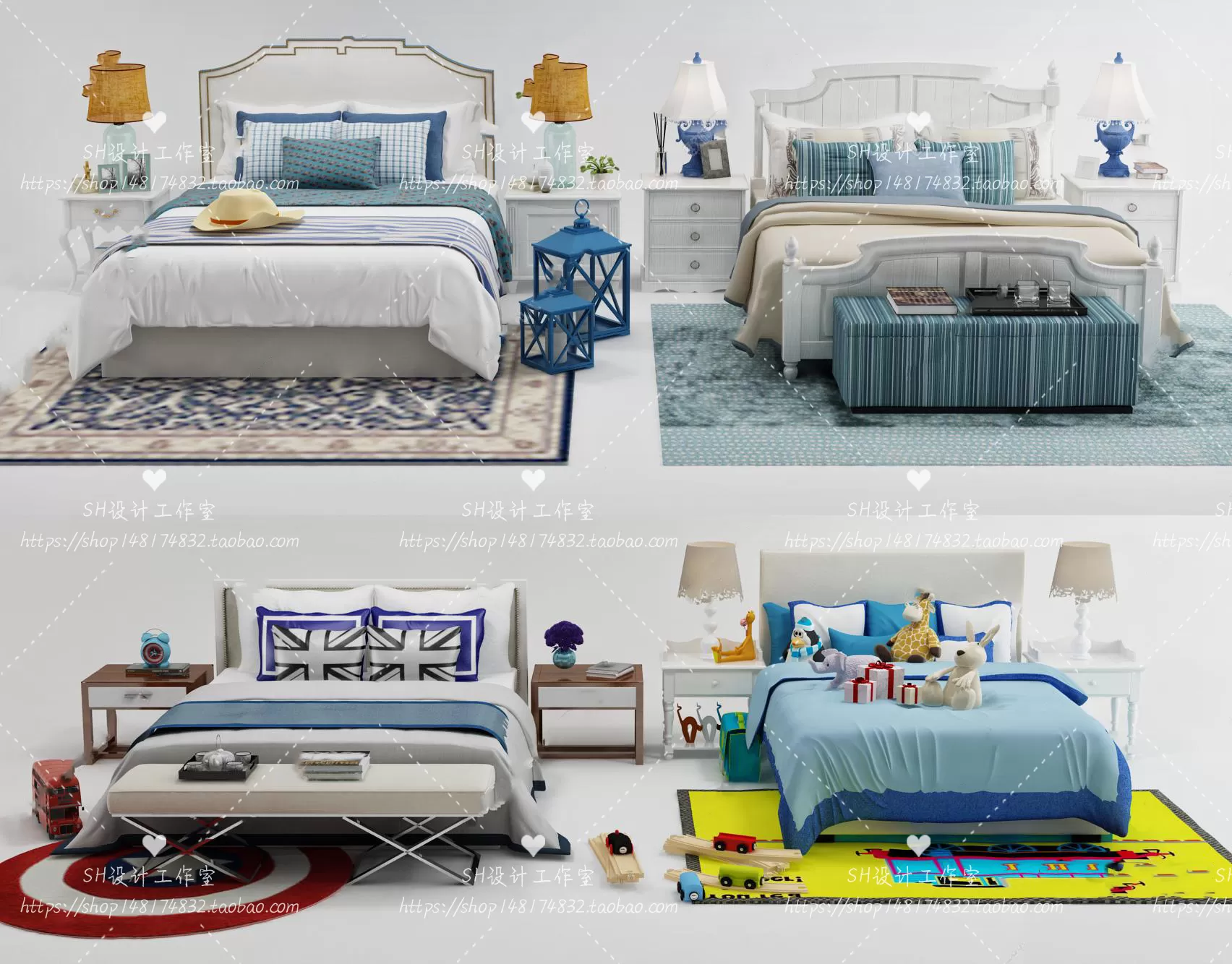 Childrens Room – 3D Models – 0001