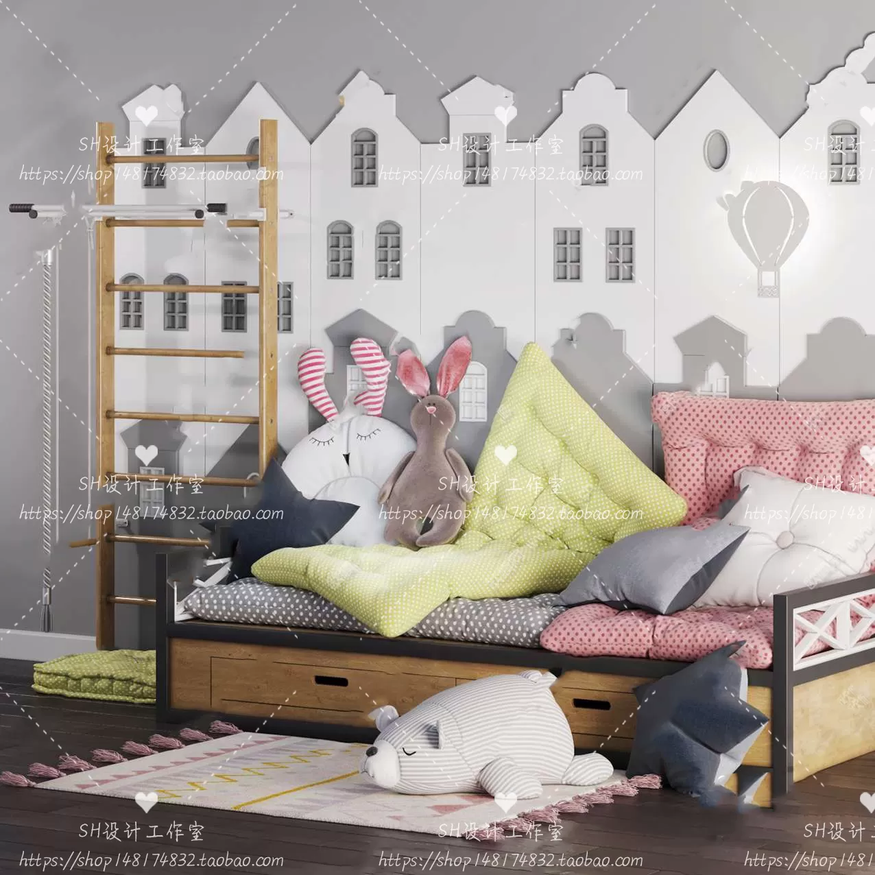 Childrens Room – 3D Models – 0004