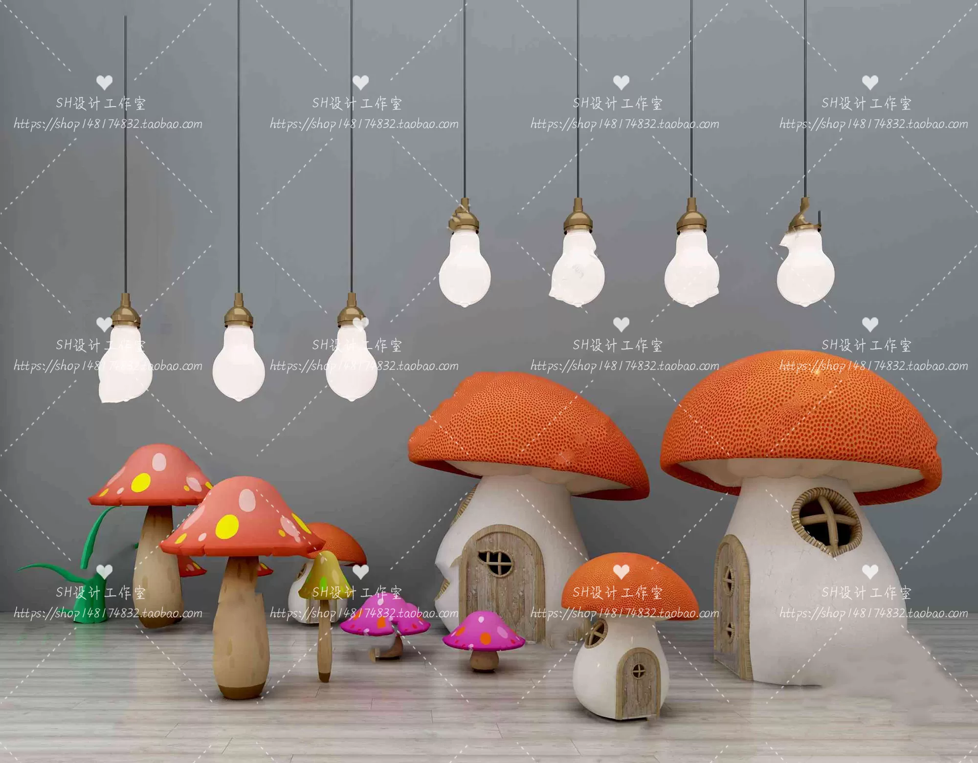 Childrens Room – 3D Models – 0012