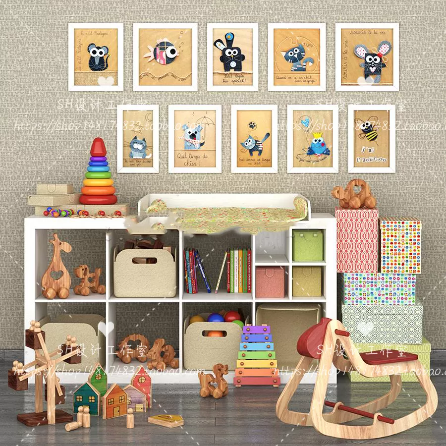 Childrens Room – 3D Models – 0020