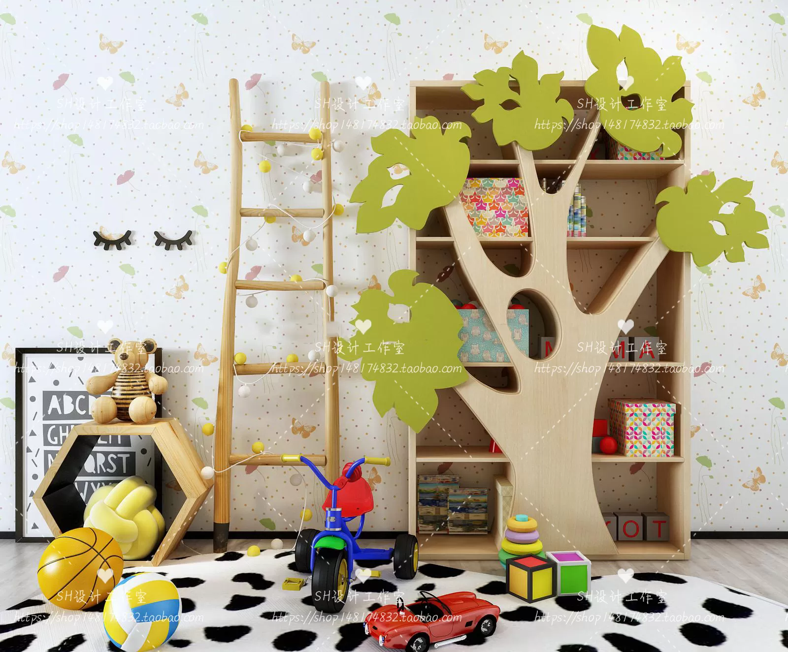 Childrens Room – 3D Models – 0023