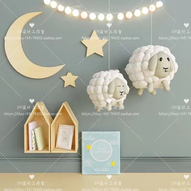 Childrens Room – 3D Models – 0039