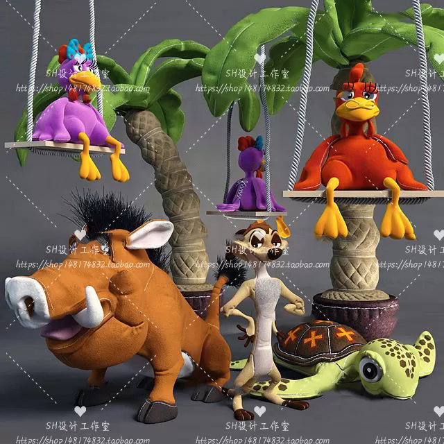 Childrens Room – 3D Models – 0042