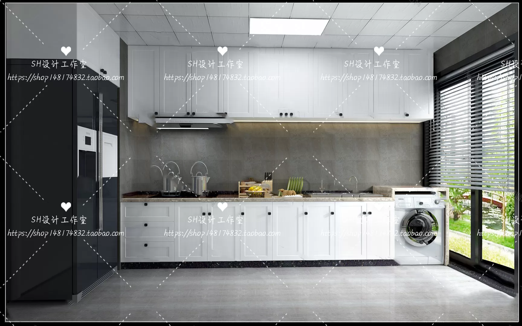 Kitchen Cabinets – 3D Models – 0026