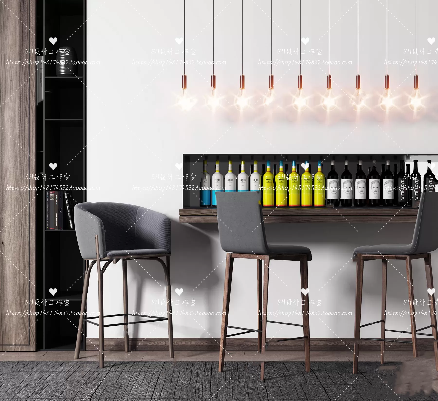 Kitchen Counters – 3D Models – 0001