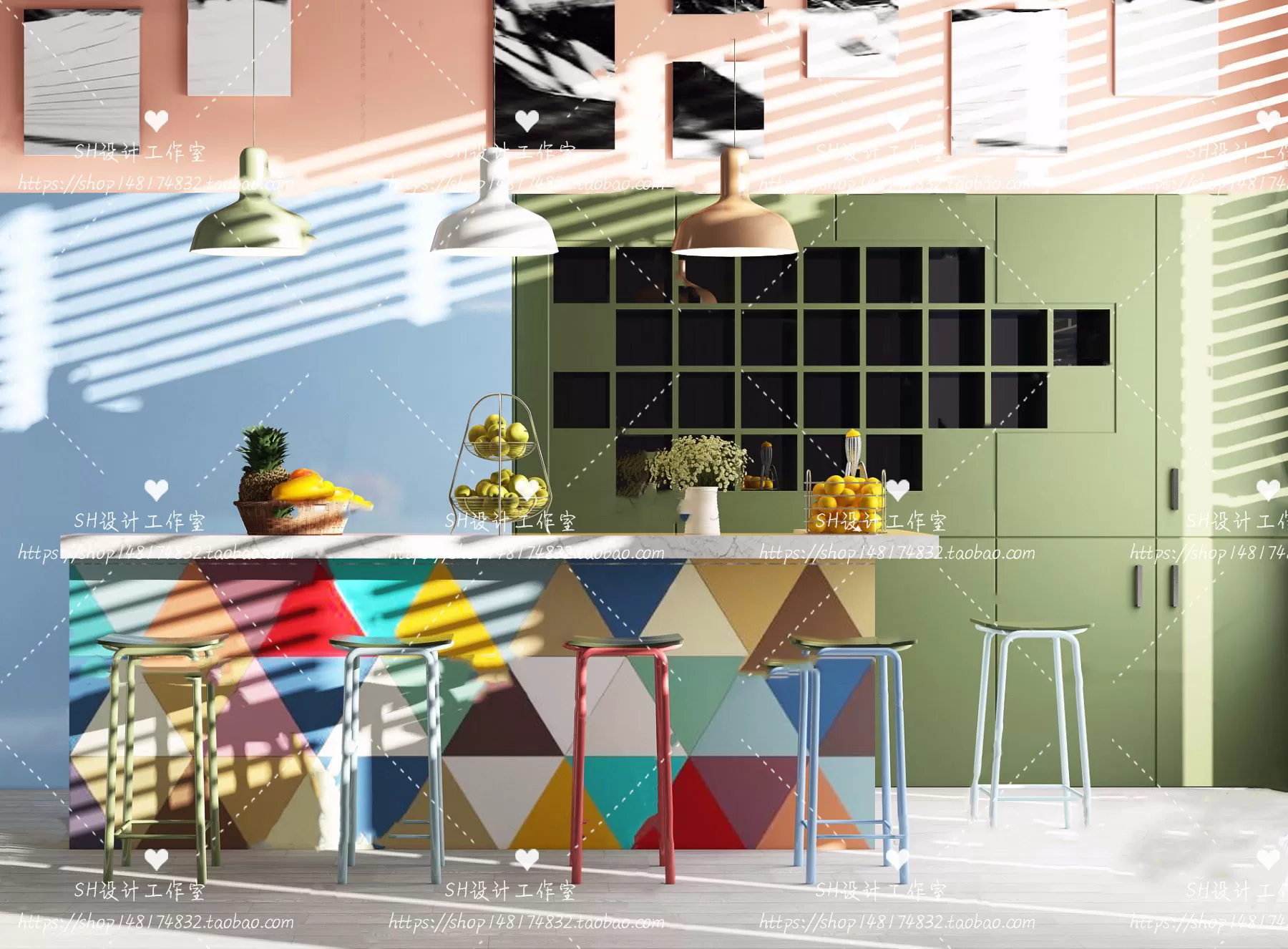 Kitchen Counters – 3D Models – 0003