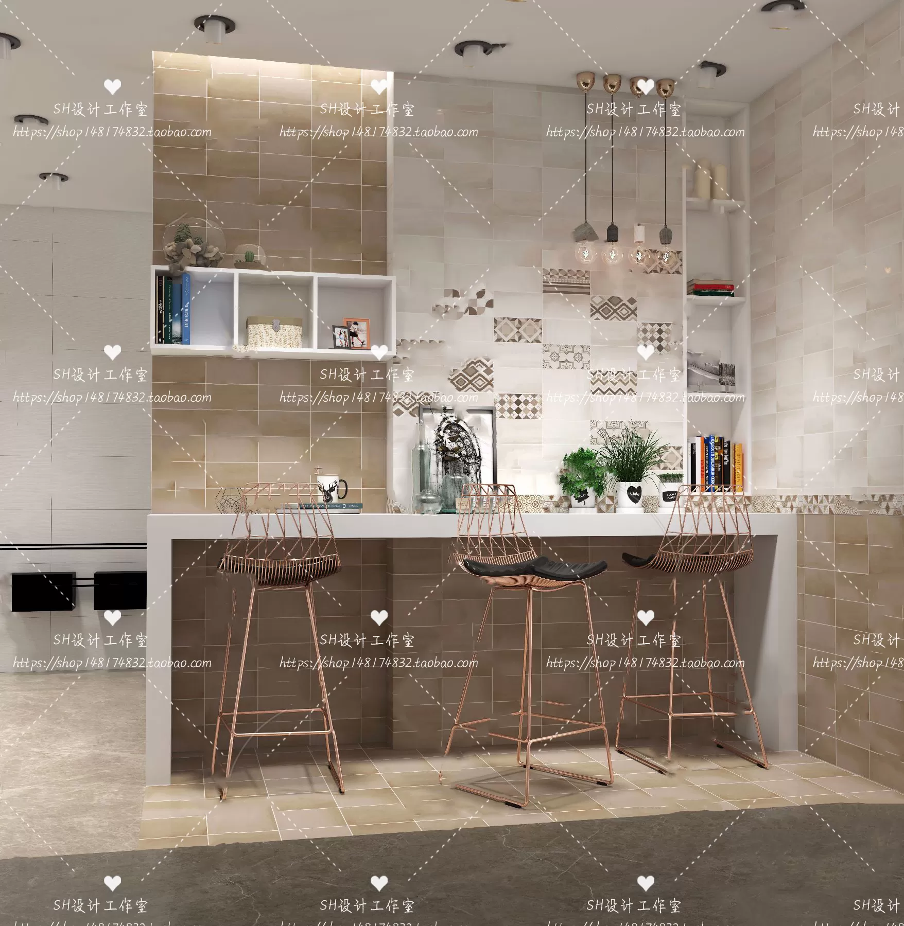 Kitchen Counters – 3D Models – 0004