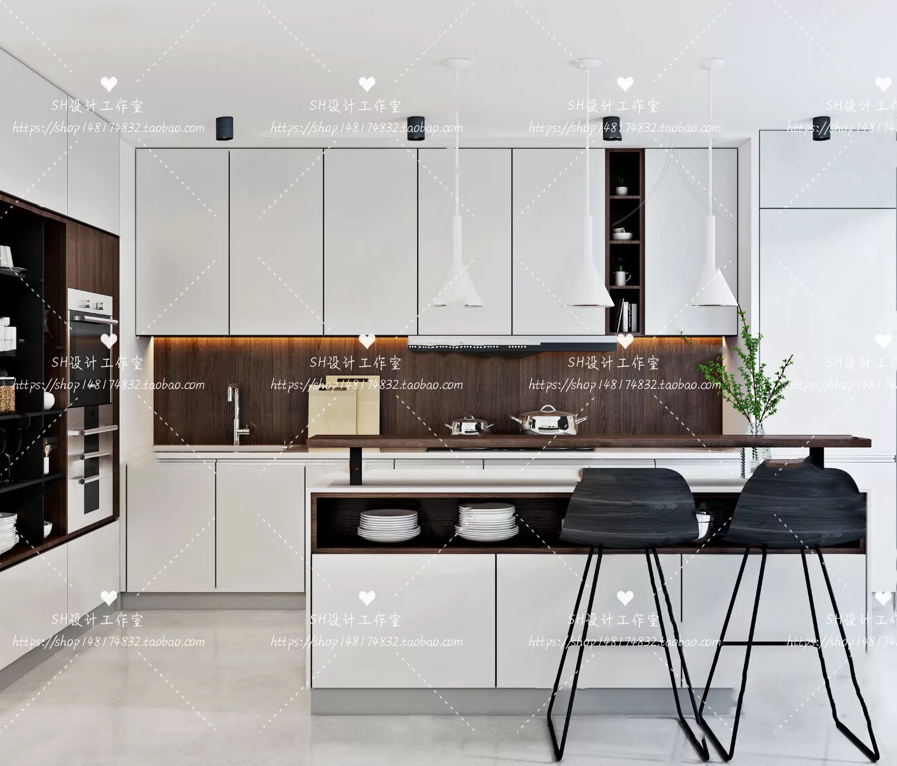 Kitchen Counters – 3D Models – 0005