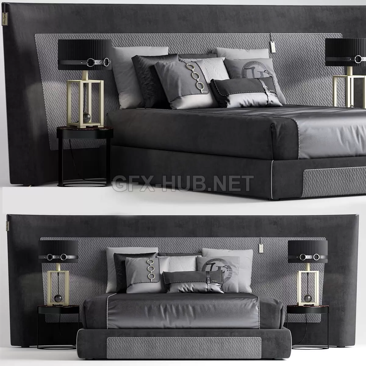 Bed Vittoria frigerio Duse – 207817