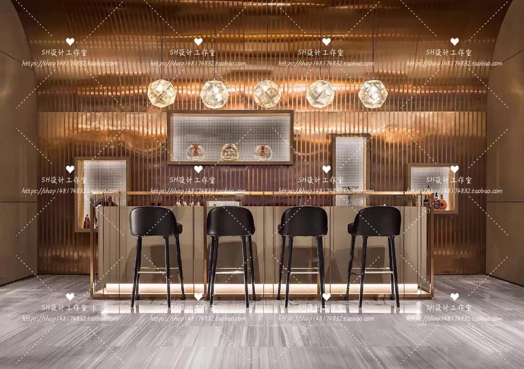 Kitchen Counters – 3D Models – 0022