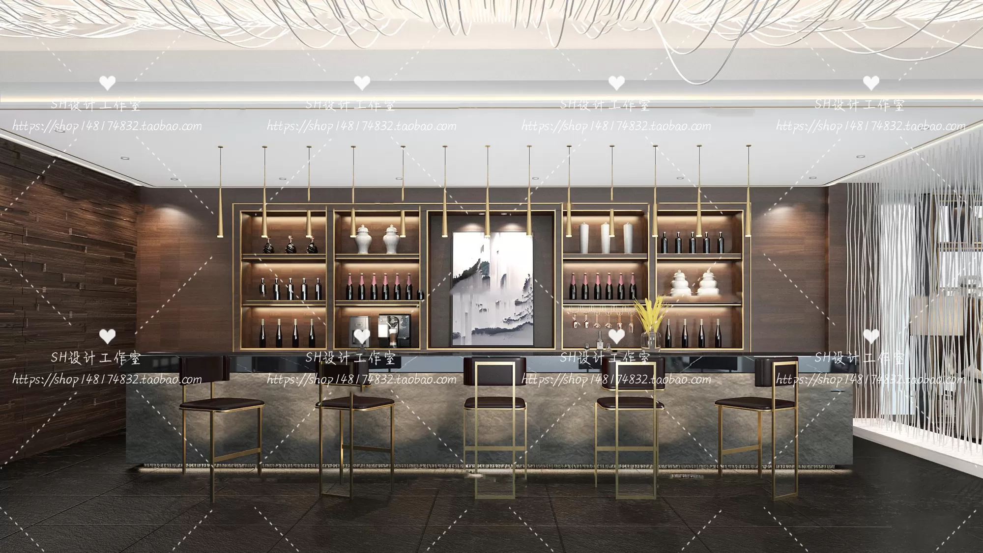 Kitchen Counters – 3D Models – 0048