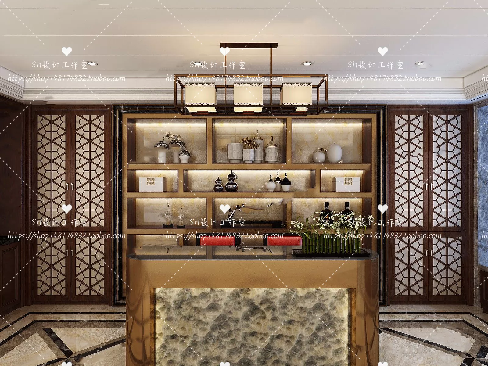 Kitchen Counters – 3D Models – 0049