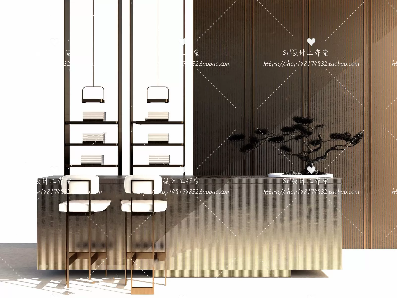 Kitchen Counters – 3D Models – 0060