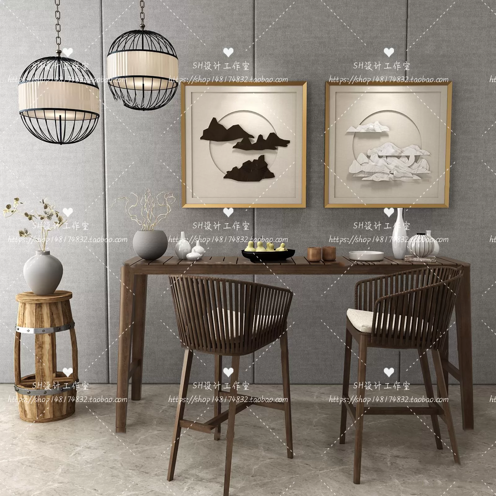 Kitchen Counters – 3D Models – 0062