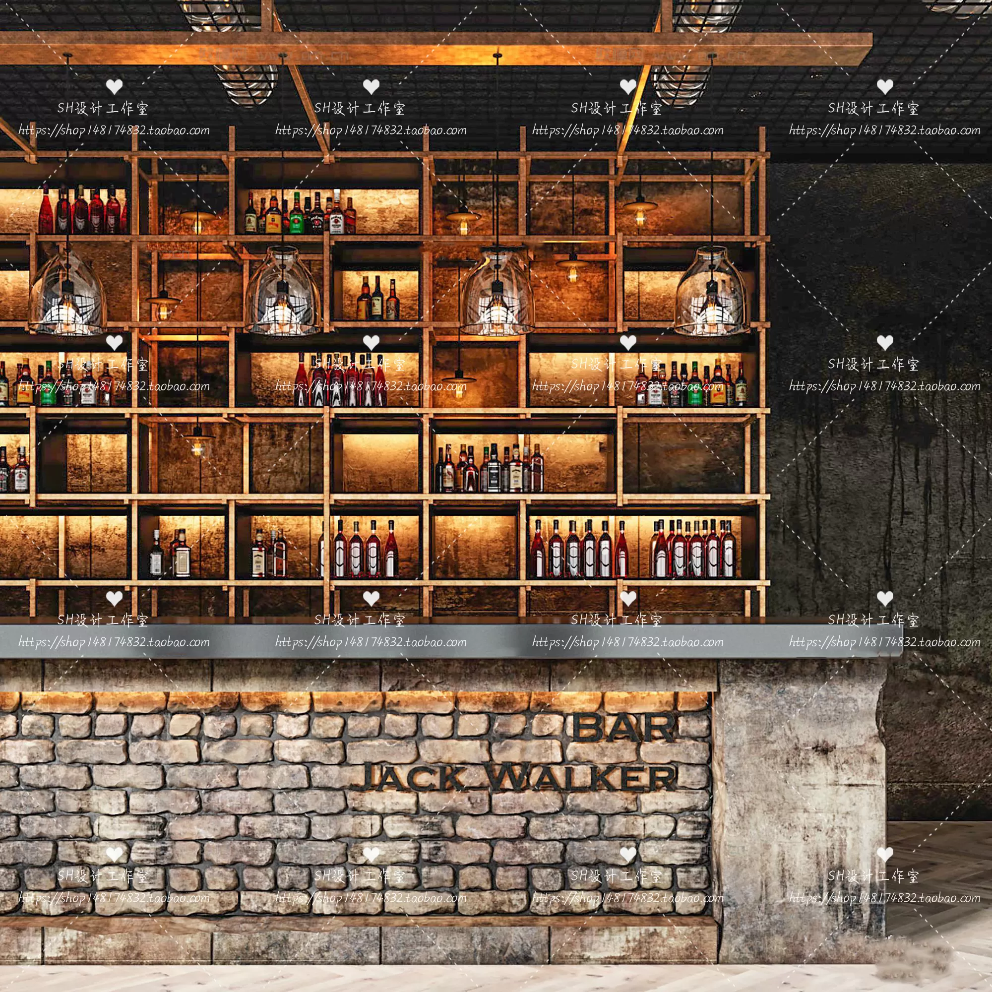 Kitchen Counters – 3D Models – 0063