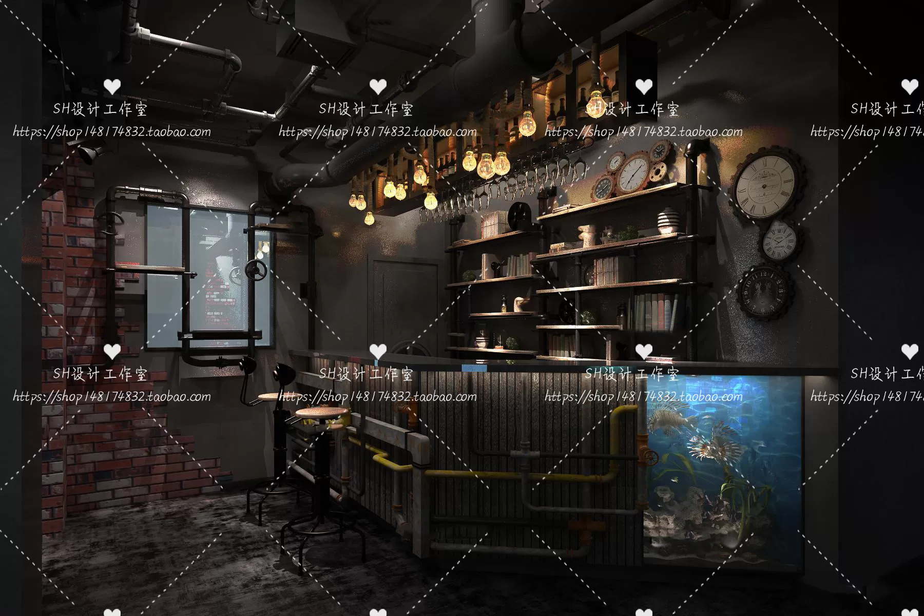 Kitchen Counters – 3D Models – 0064