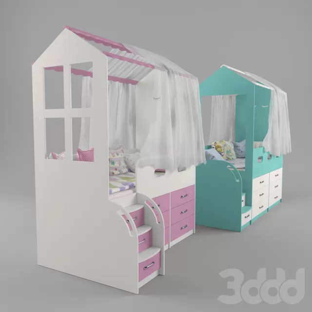 bed with drawers – 207831