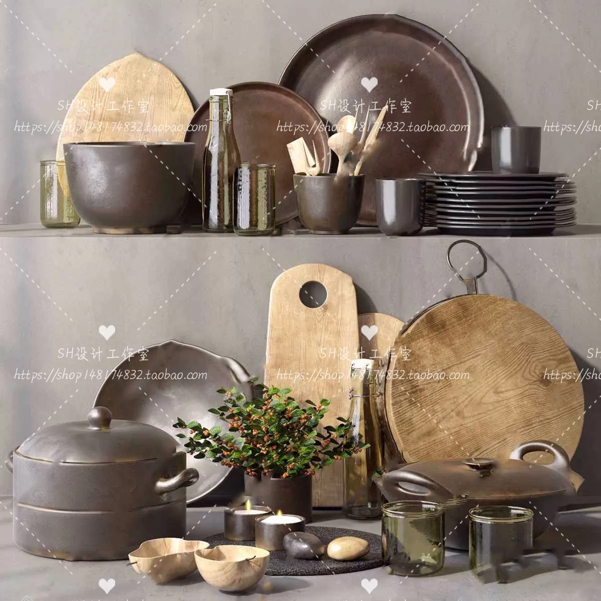 Kitchen Supplies – 3D Models – 0055