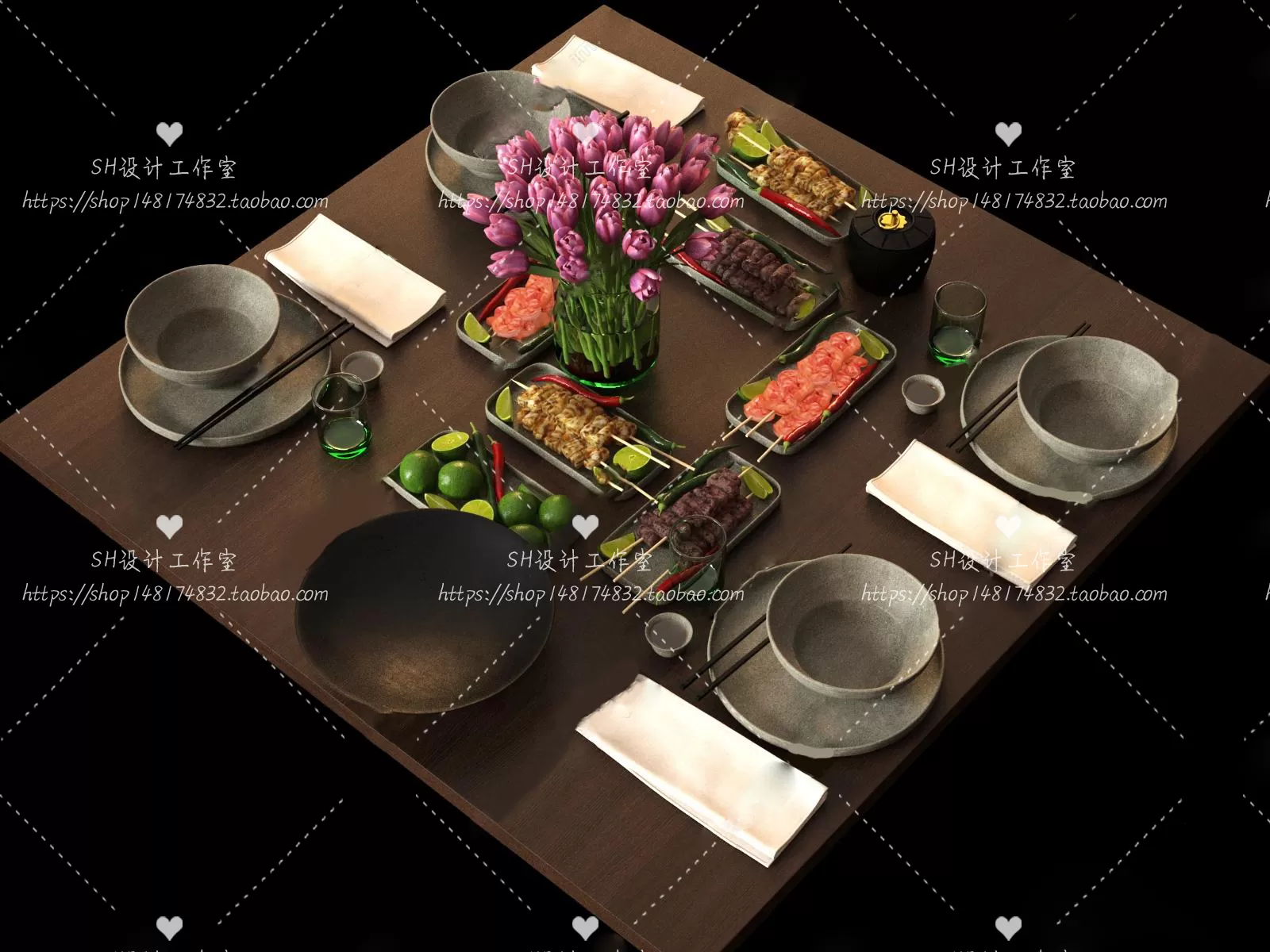 Kitchen Supplies – 3D Models – 0064