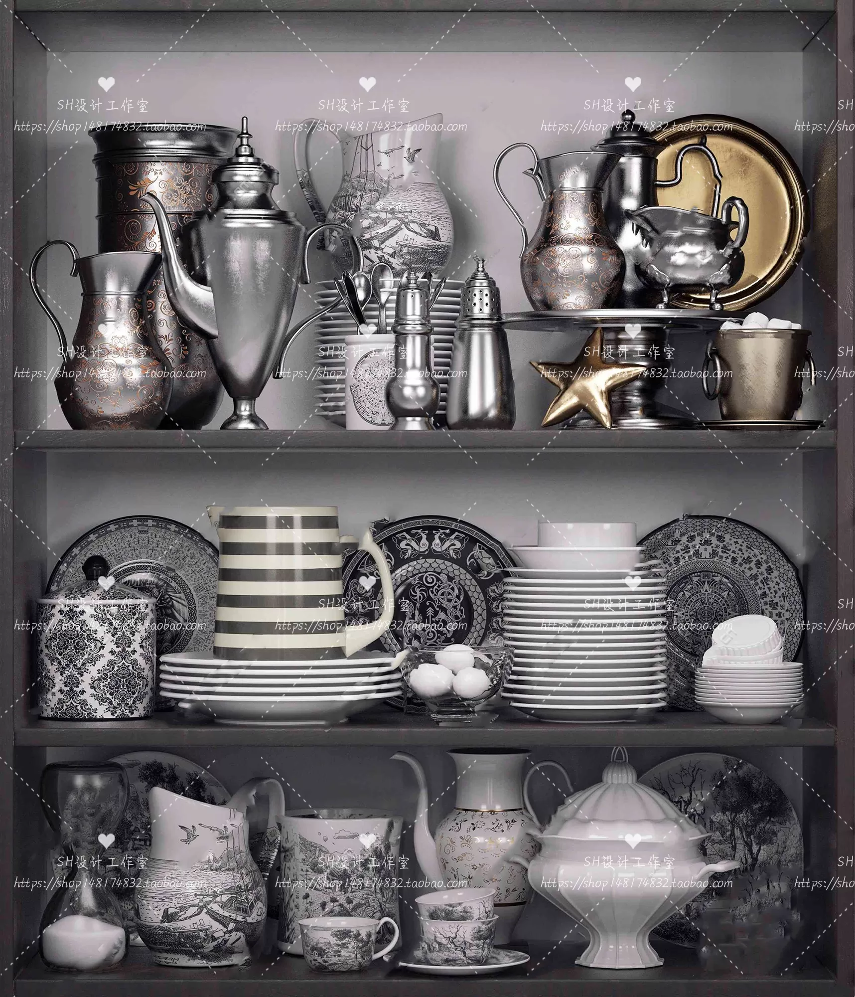 Kitchen Supplies – 3D Models – 0065