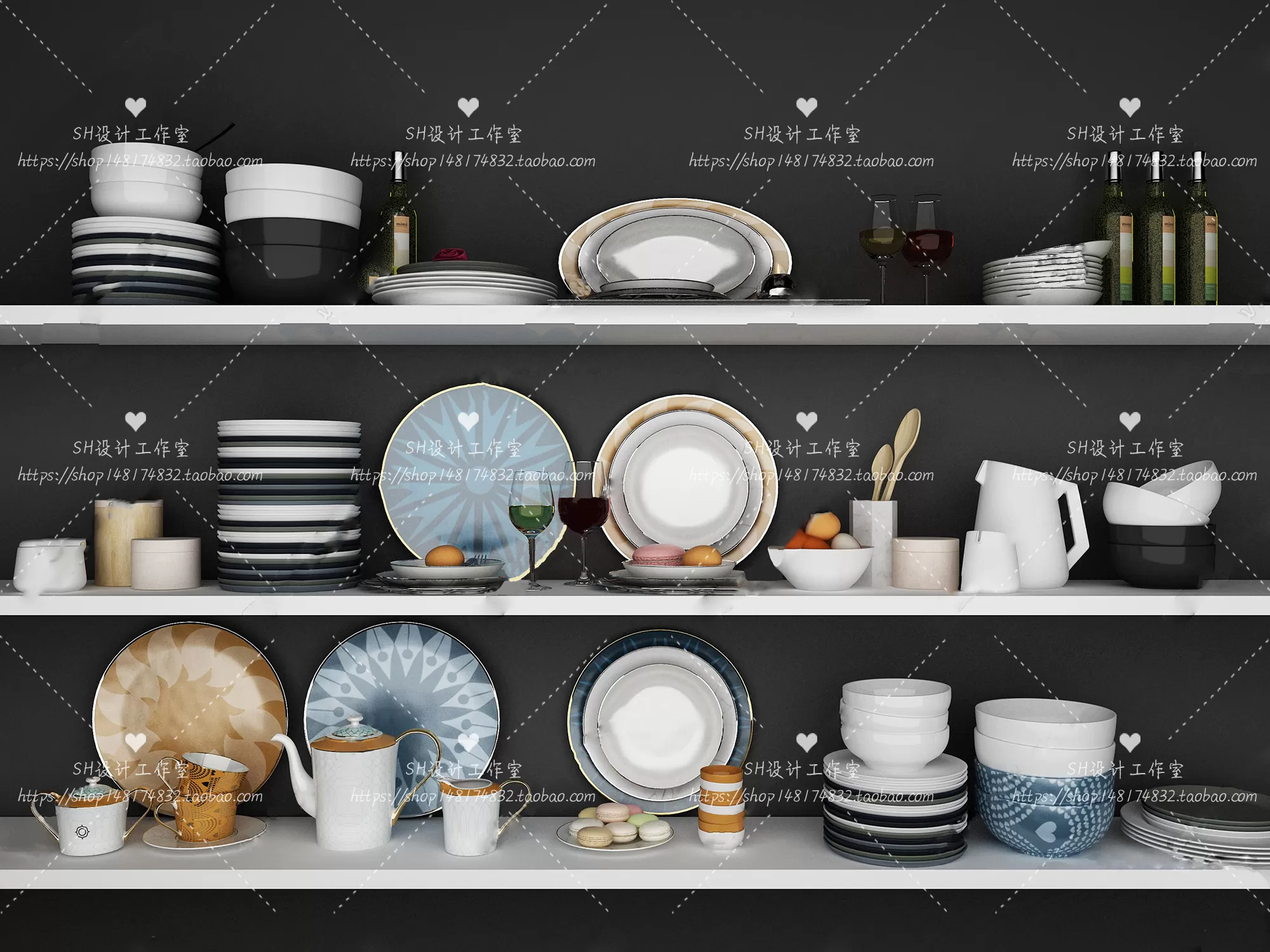 Kitchen Supplies – 3D Models – 0069