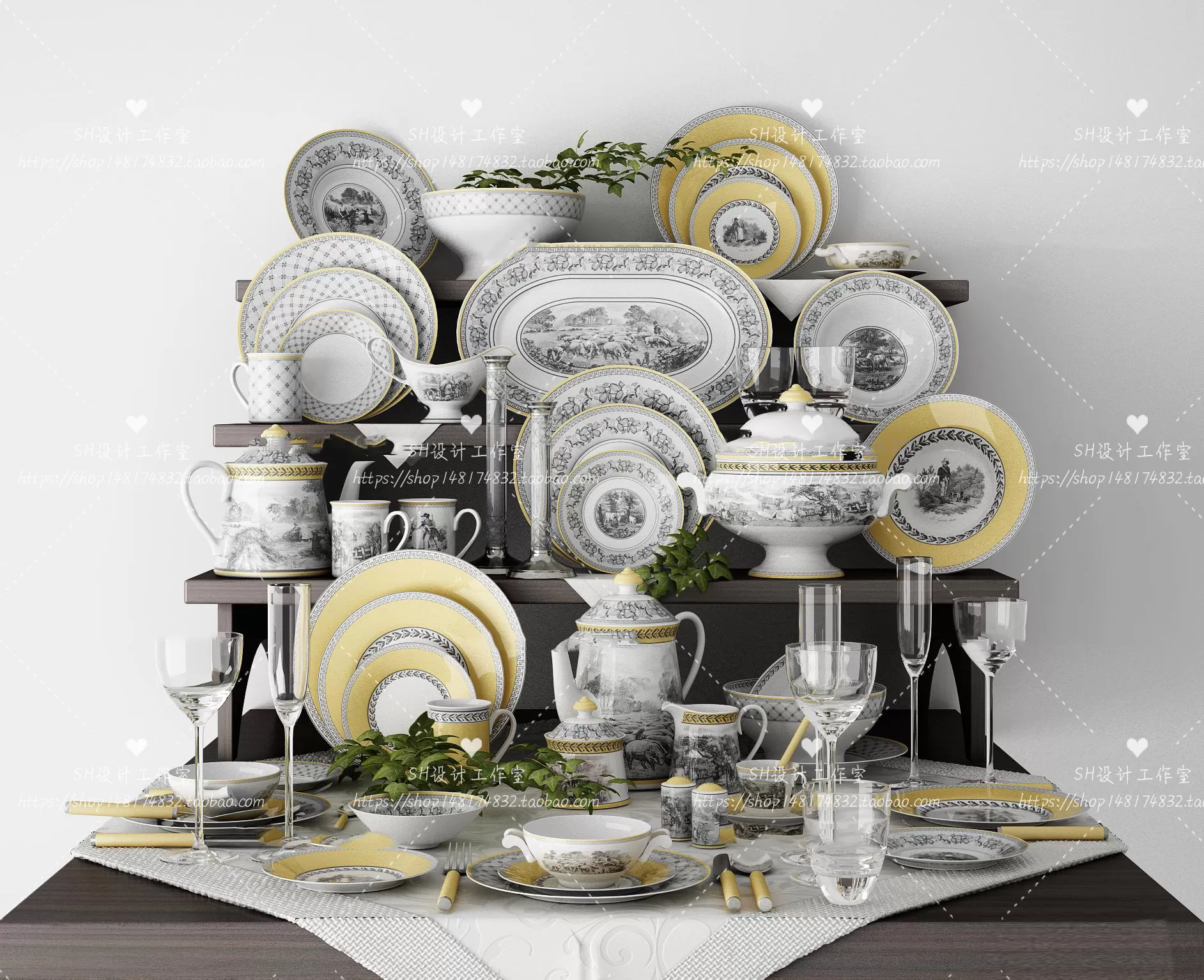 Kitchen Supplies – 3D Models – 0091