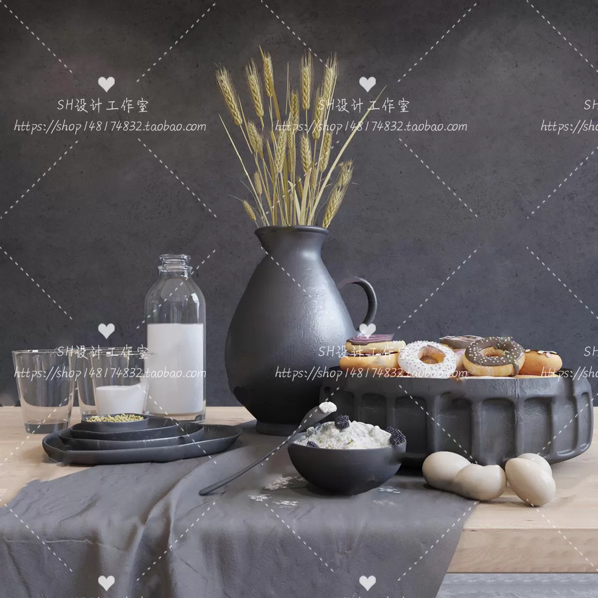 Kitchen Supplies – 3D Models – 0098