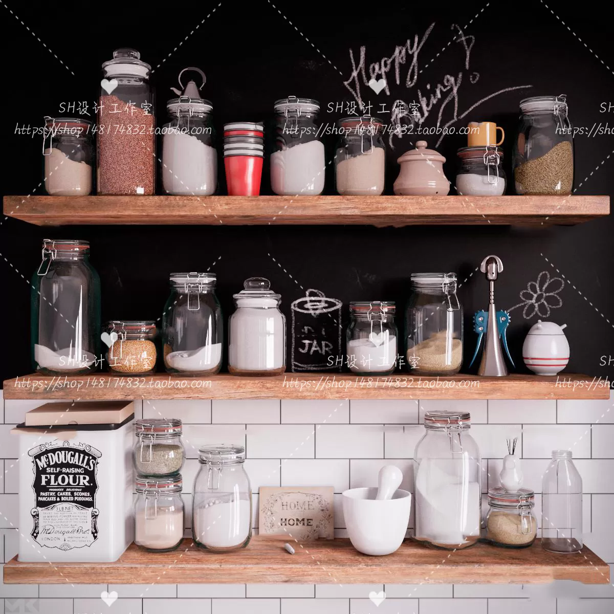 Kitchen Supplies – 3D Models – 0104