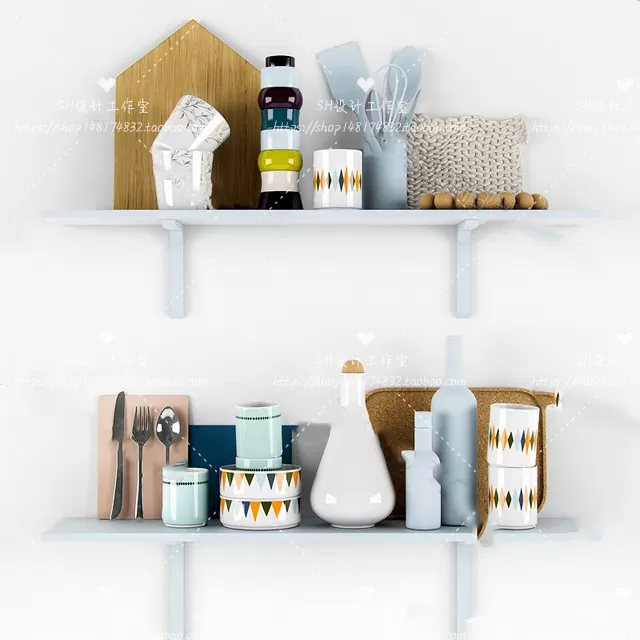 Kitchen Supplies – 3D Models – 0113