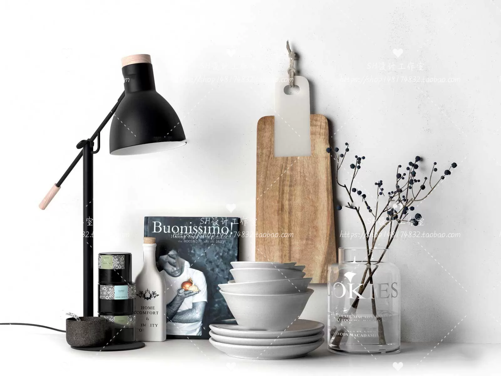 Kitchen Supplies – 3D Models – 0117