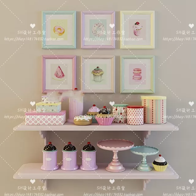 Kitchen Supplies – 3D Models – 0124