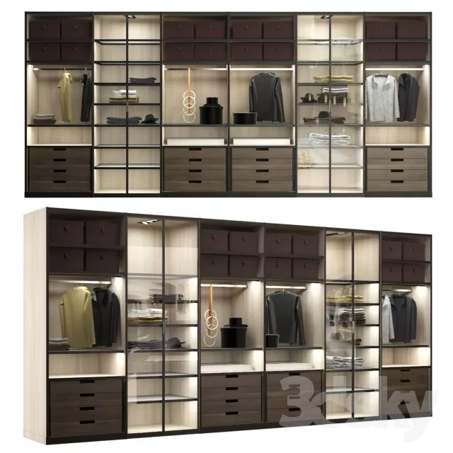 3DSKYMODEL – Shelf – Wardrobe – 211