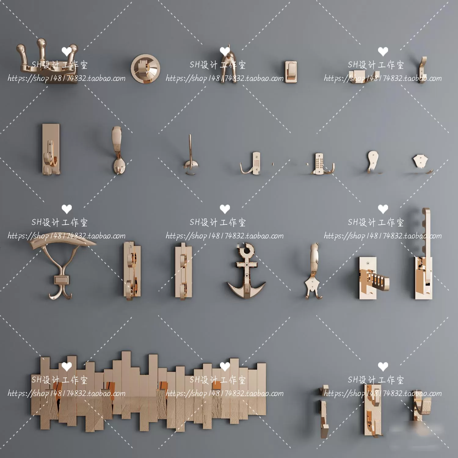 Bathroom Supplies – 3D Models – 0007