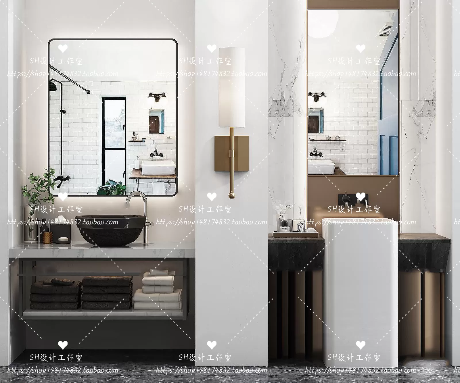 Bathroom Supplies – 3D Models – 0012