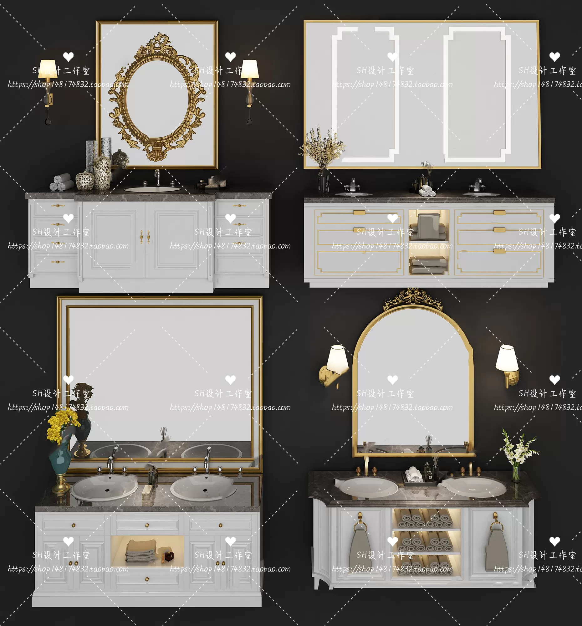 Bathroom Supplies – 3D Models – 0015