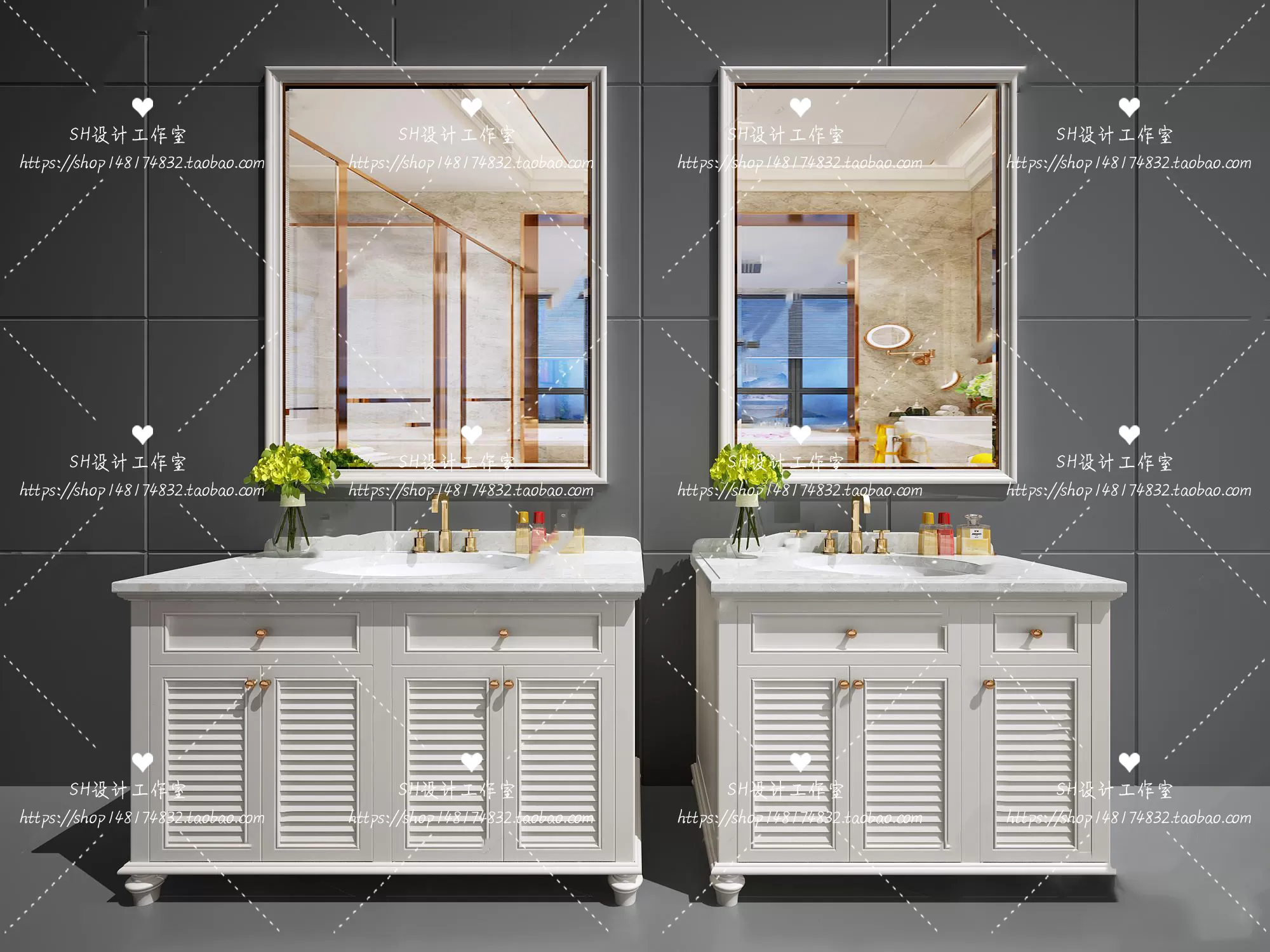 Bathroom Supplies – 3D Models – 0017