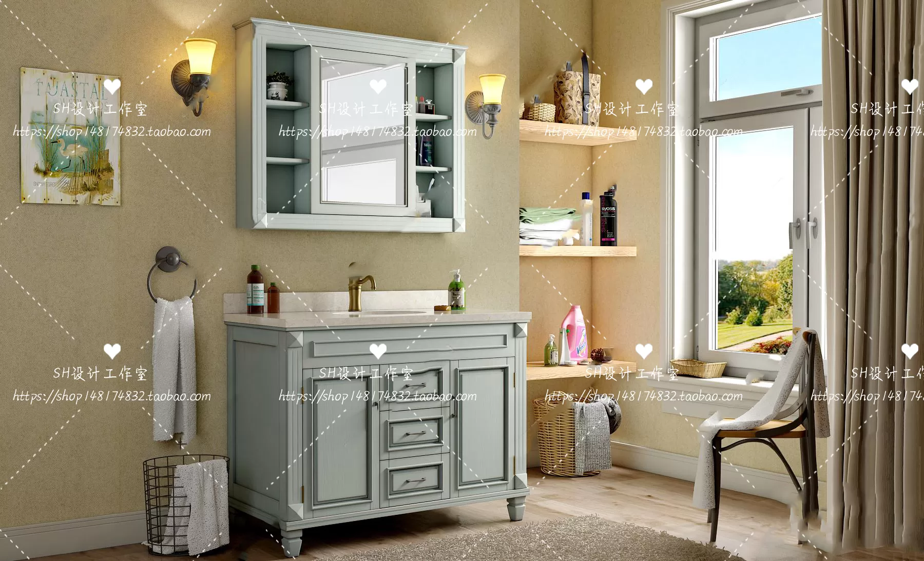 Bathroom Supplies – 3D Models – 0018