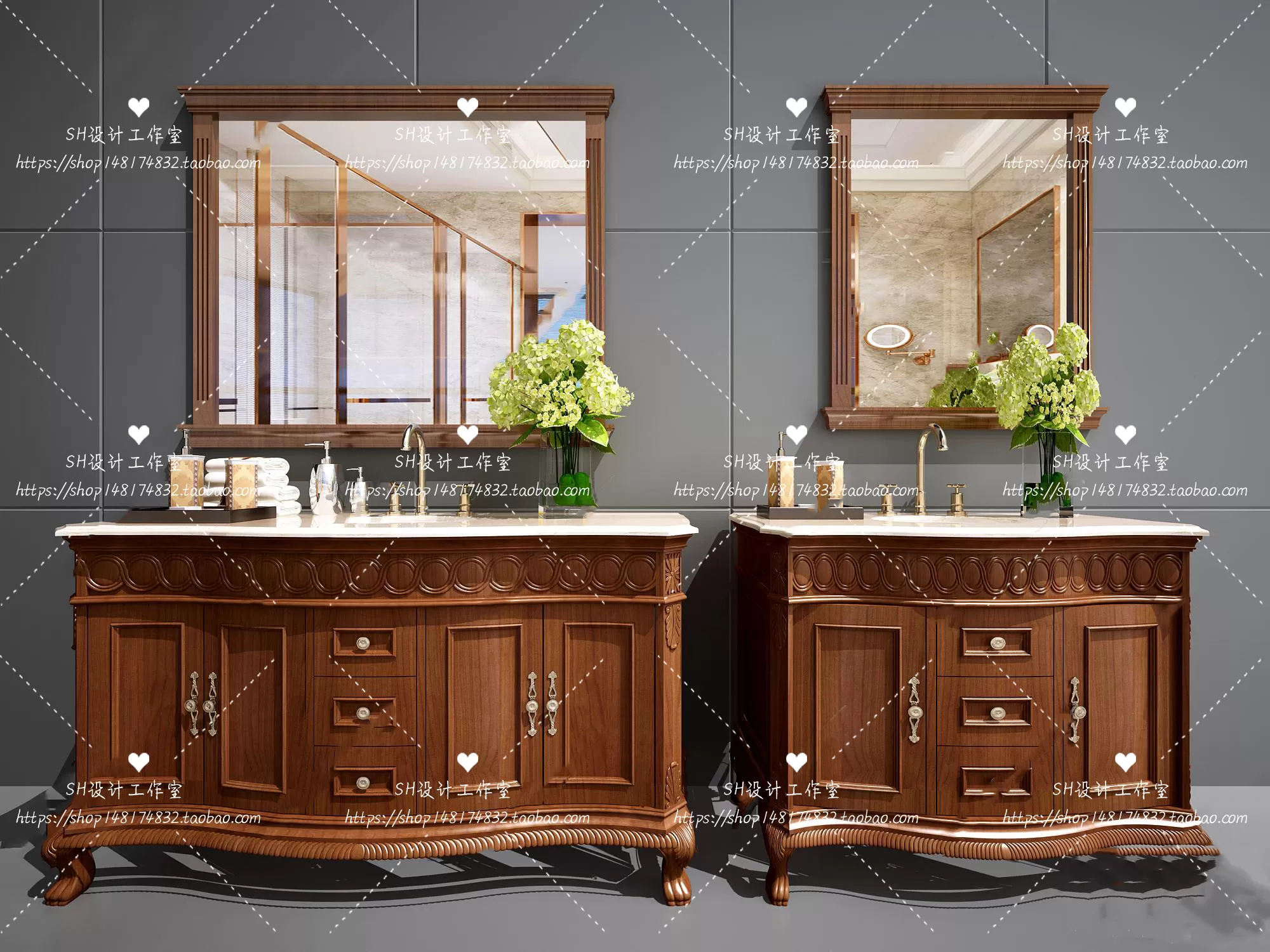 Bathroom Supplies – 3D Models – 0019