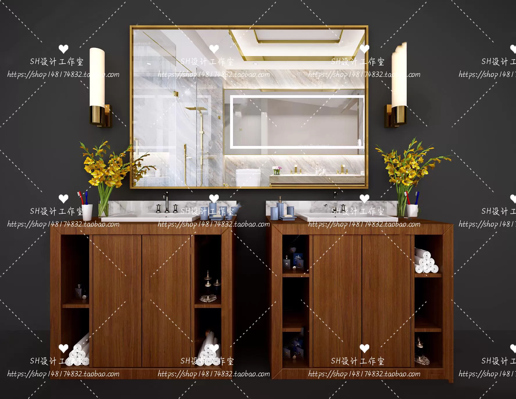 Bathroom Supplies – 3D Models – 0021