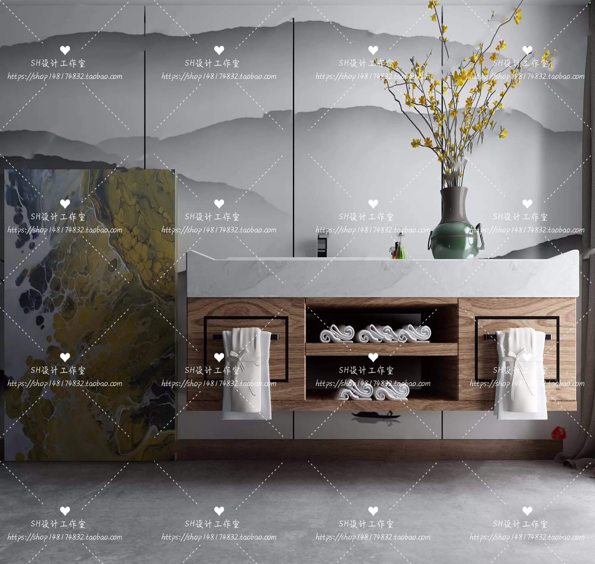 Bathroom Supplies – 3D Models – 0022