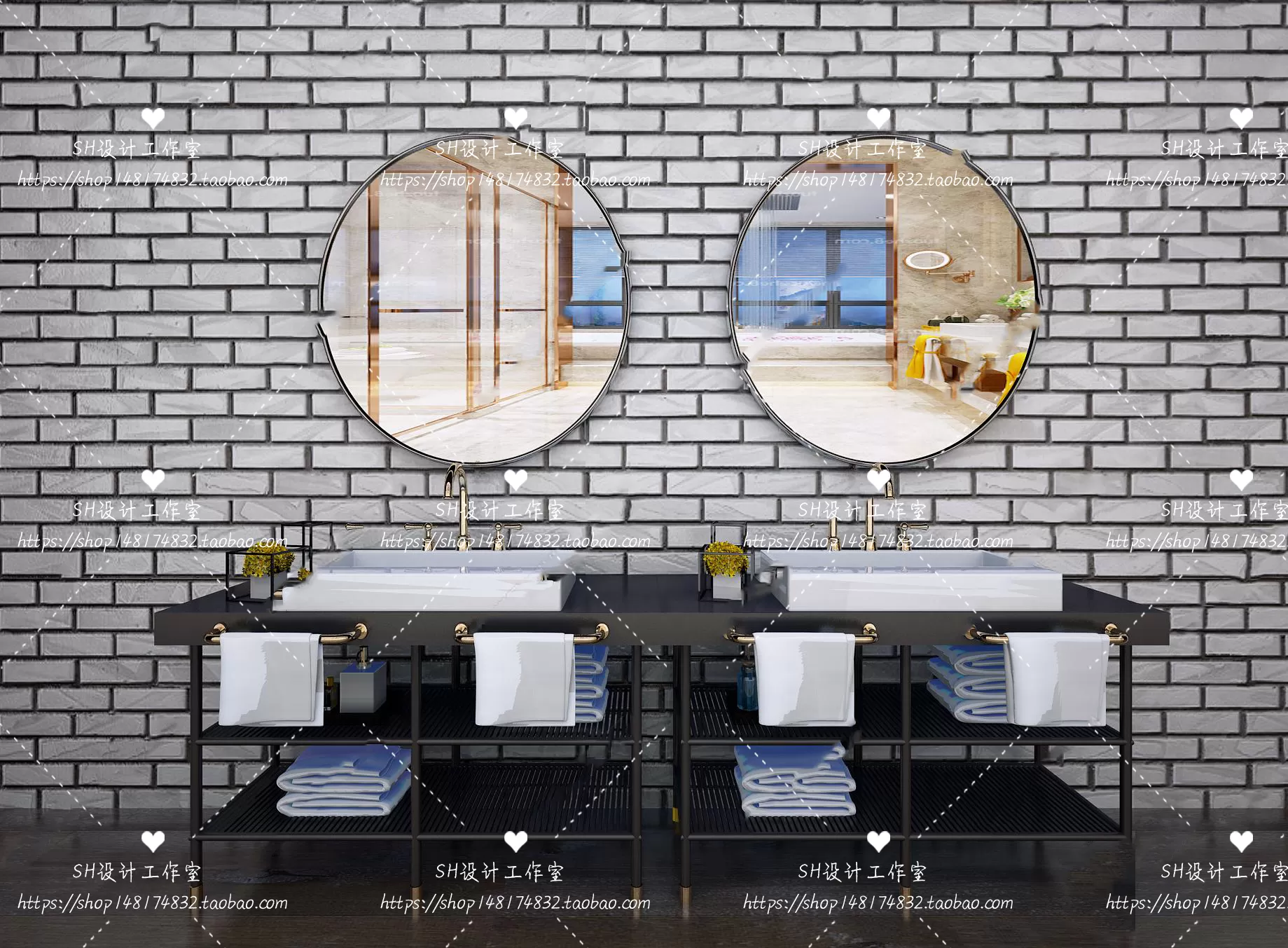 Bathroom Supplies – 3D Models – 0024