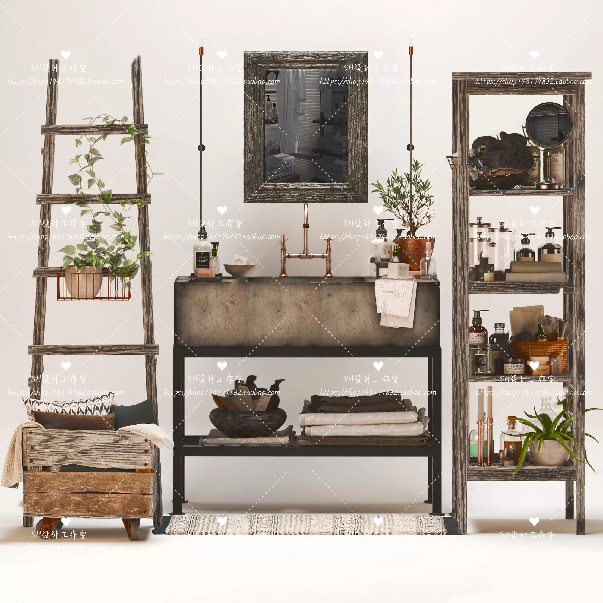 Bathroom Supplies – 3D Models – 0029