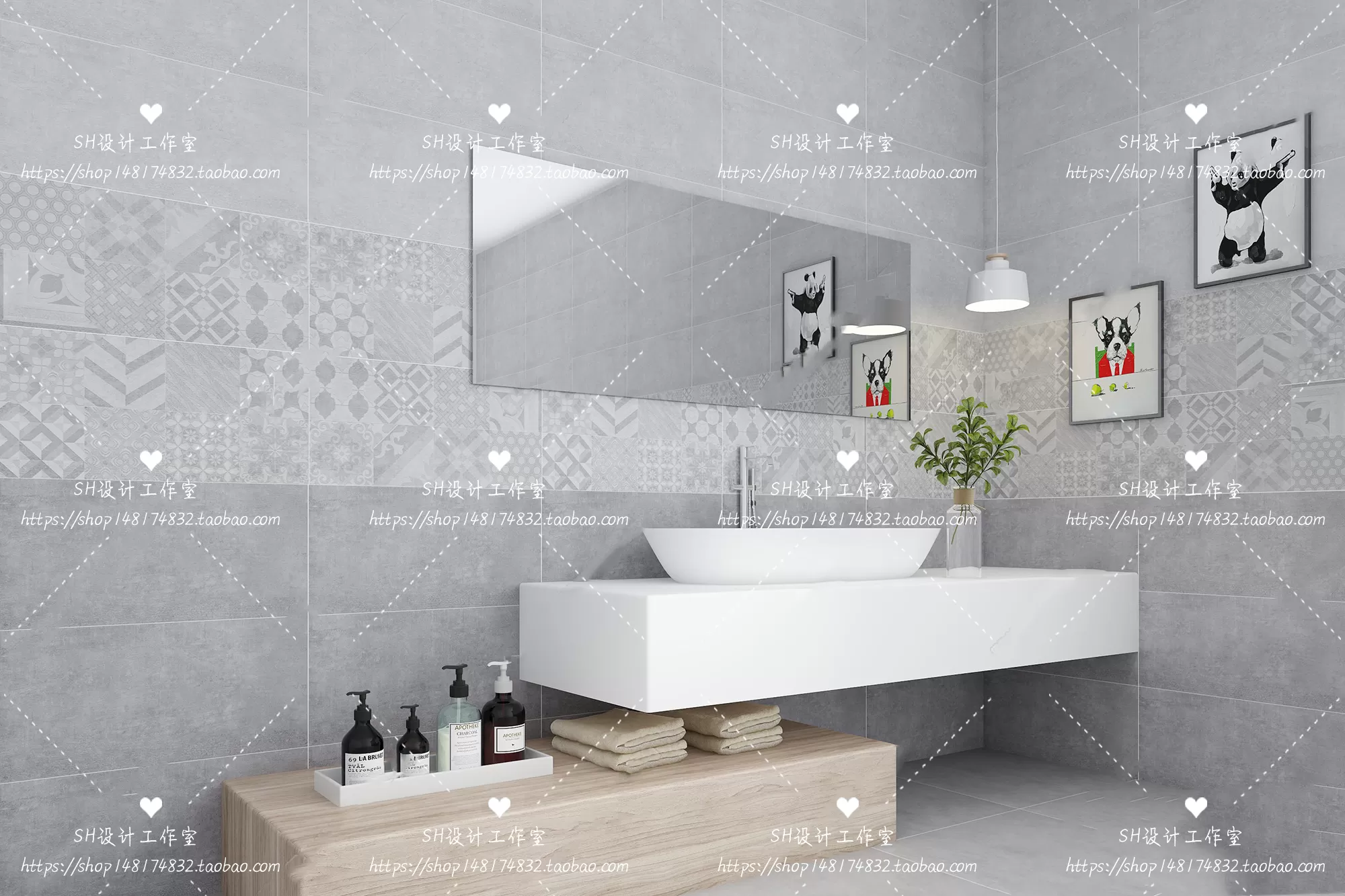 Bathroom Supplies – 3D Models – 0032